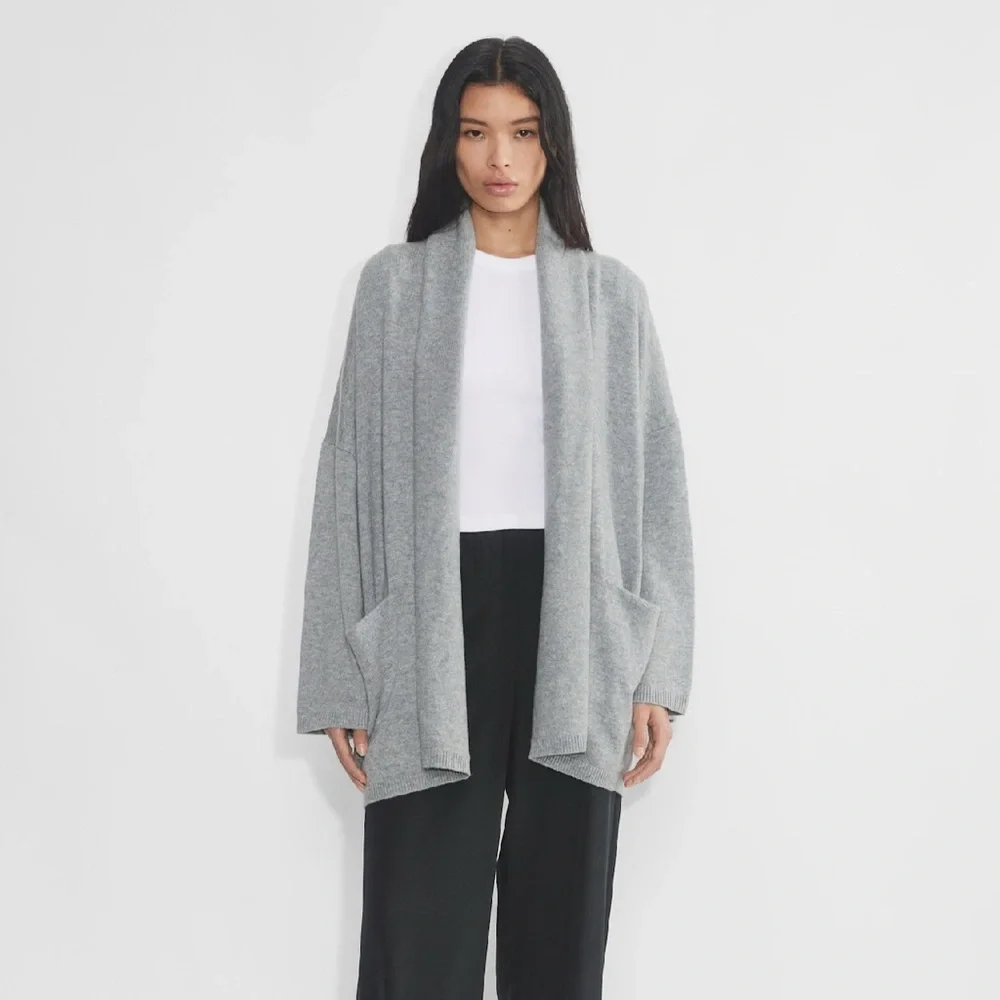 NWT Aritzia The Group Nook Merino Wool Cardigan Size 2 (See Size Chart) - Picture 1 of 12